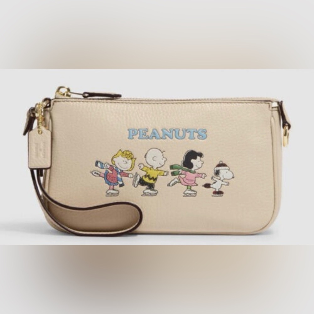 Coach x Peanuts Collab Wristlet